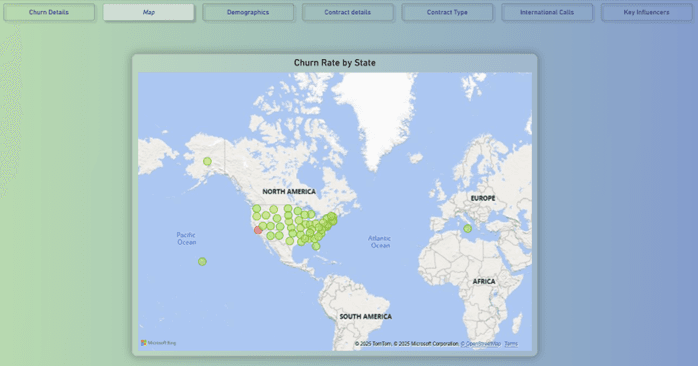 Churn Map